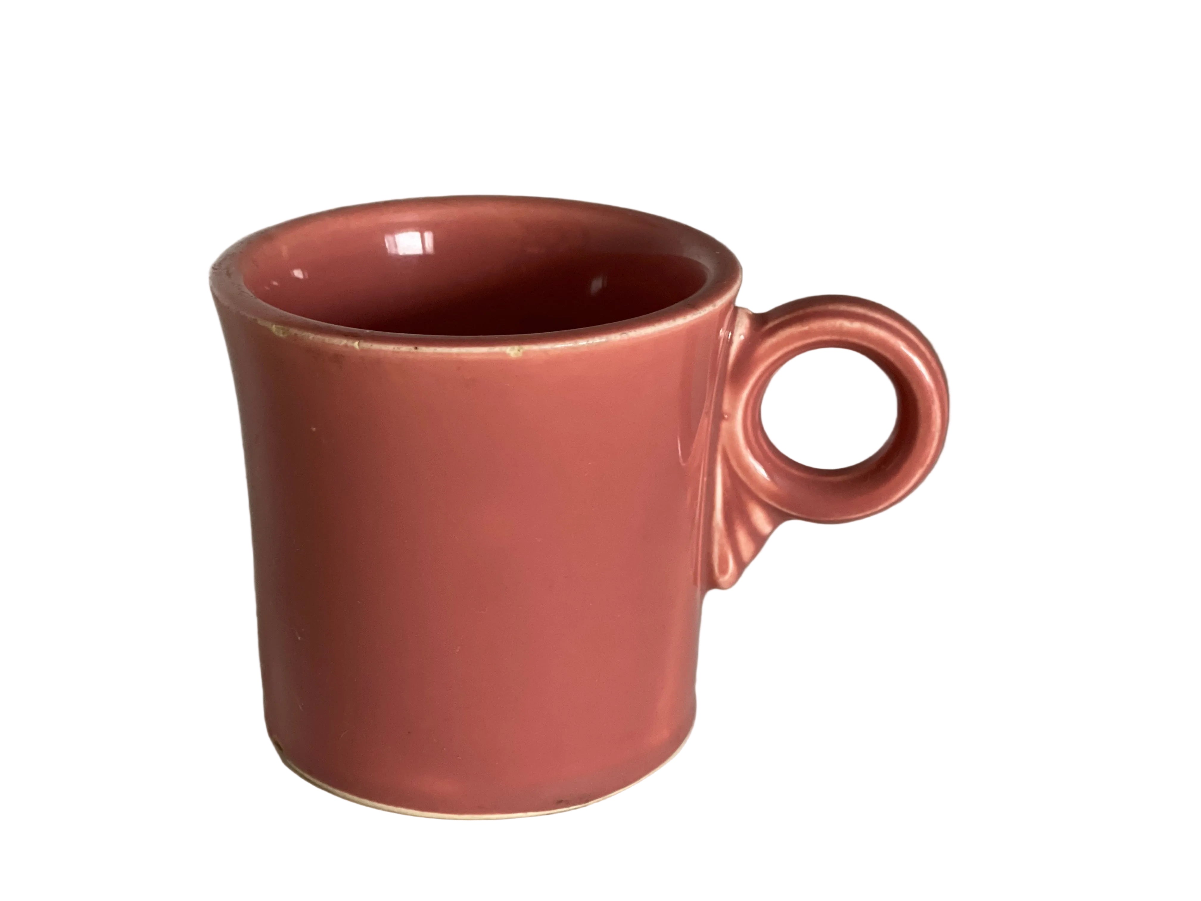 Vintage Fiesta Red Ring Handled Mug Tom & Jerry - Thumbnail 2