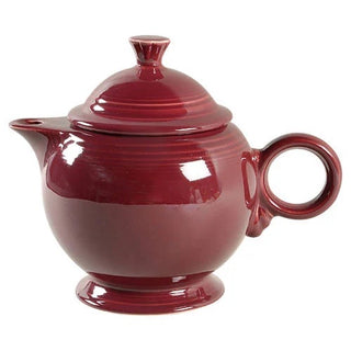 Fiesta Claret Large Teapot Retired