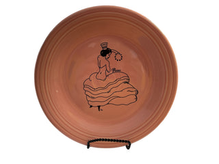 Fiesta HLCCA 2022 Peony Dancing Lady Dinner Plate