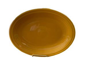 Fiesta Oval Platter Marigold Retired Color