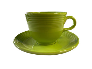 Fiesta Chartreuse Tea Cup & Saucer