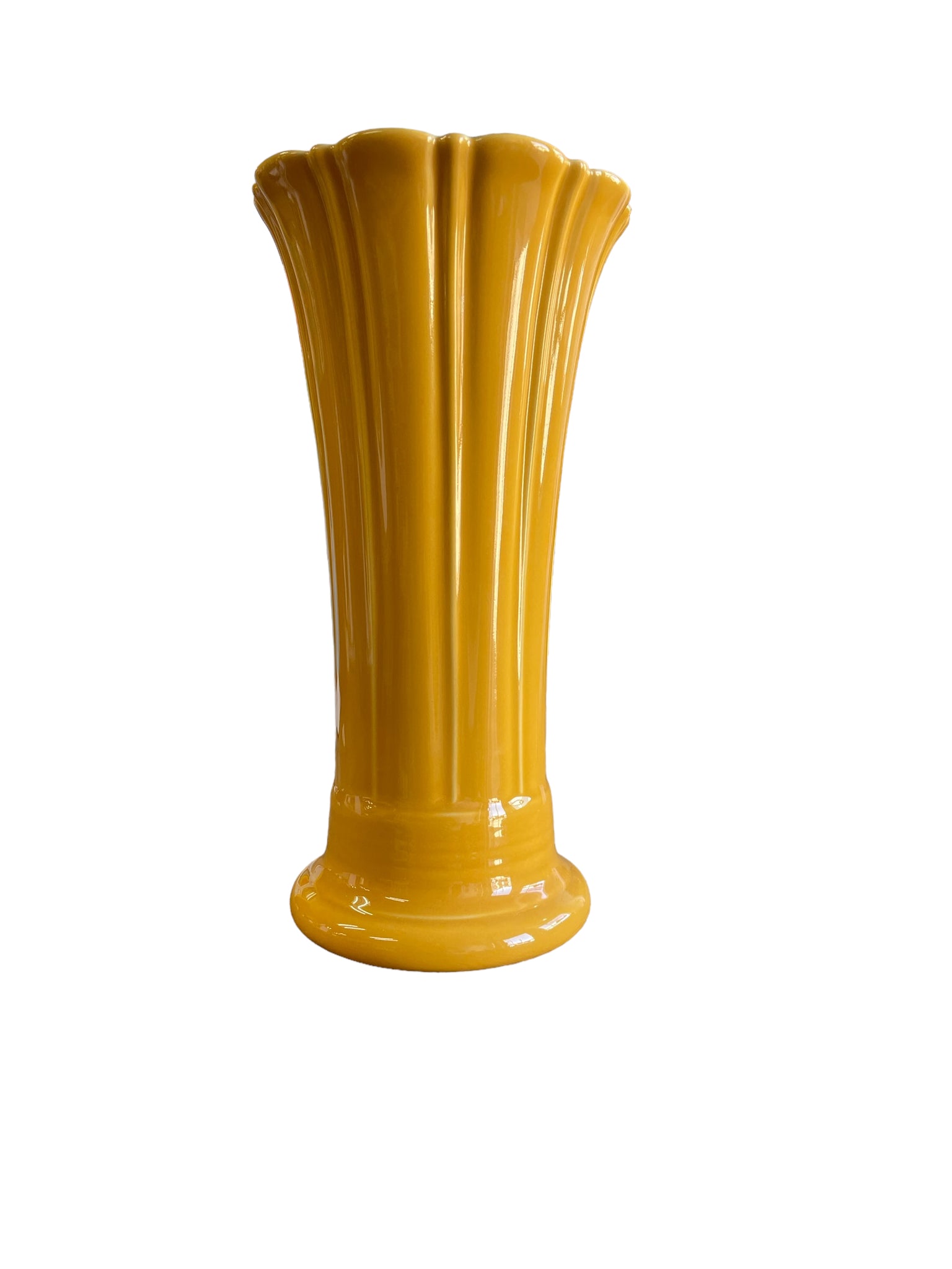 Fiesta Medium Vase Marigold HTF Keeping It Real collectables
