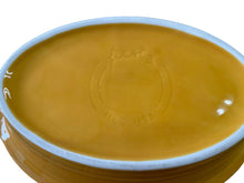 Load image into Gallery viewer, Fiesta Large  Oval Tab Handle Casserole Marigold Yellow
