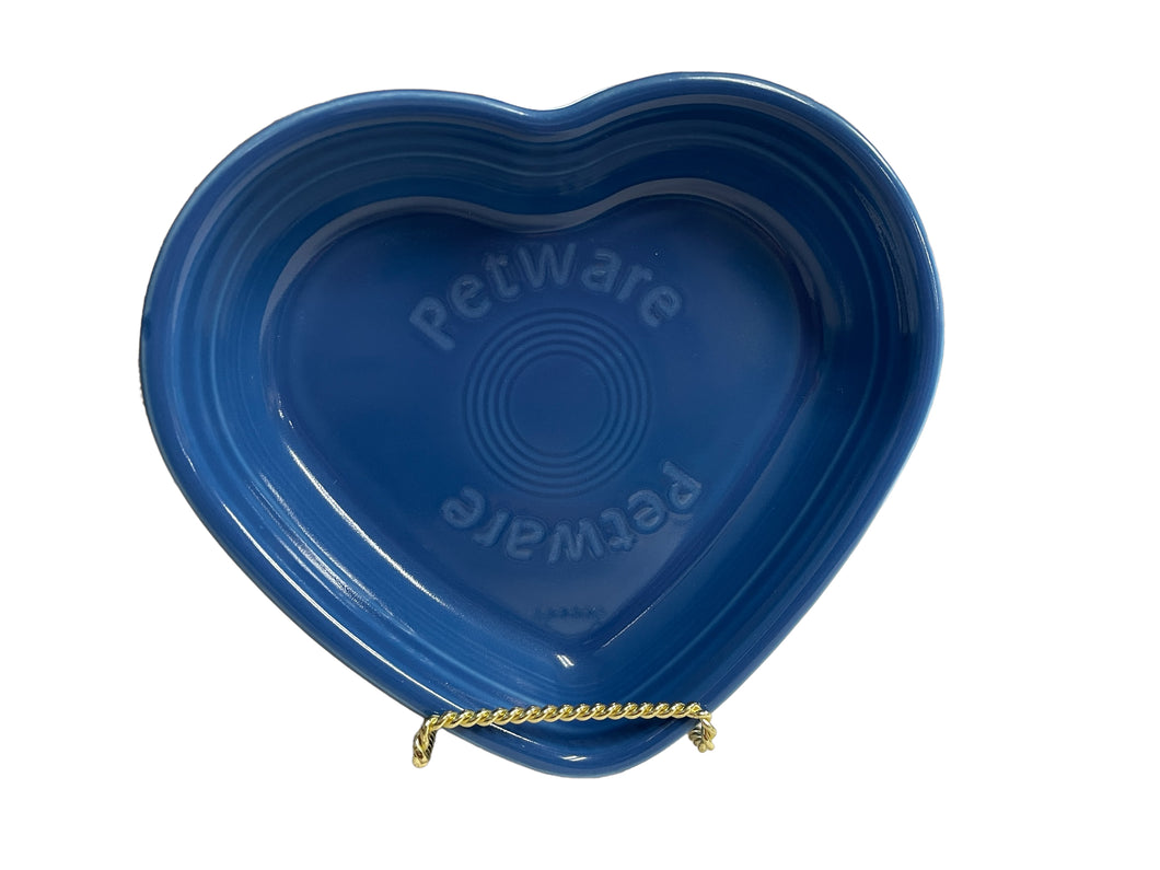 Fiesta Petware Medium Heart Bowl Lapis