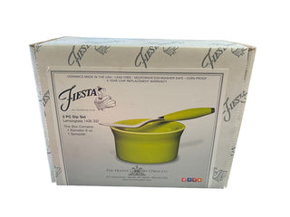 Fiesta 2 piece Dip Set Lemongrass NIB