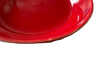 Fiesta Scarlet Medium Pie Baker Dish 8 inch Diameter
