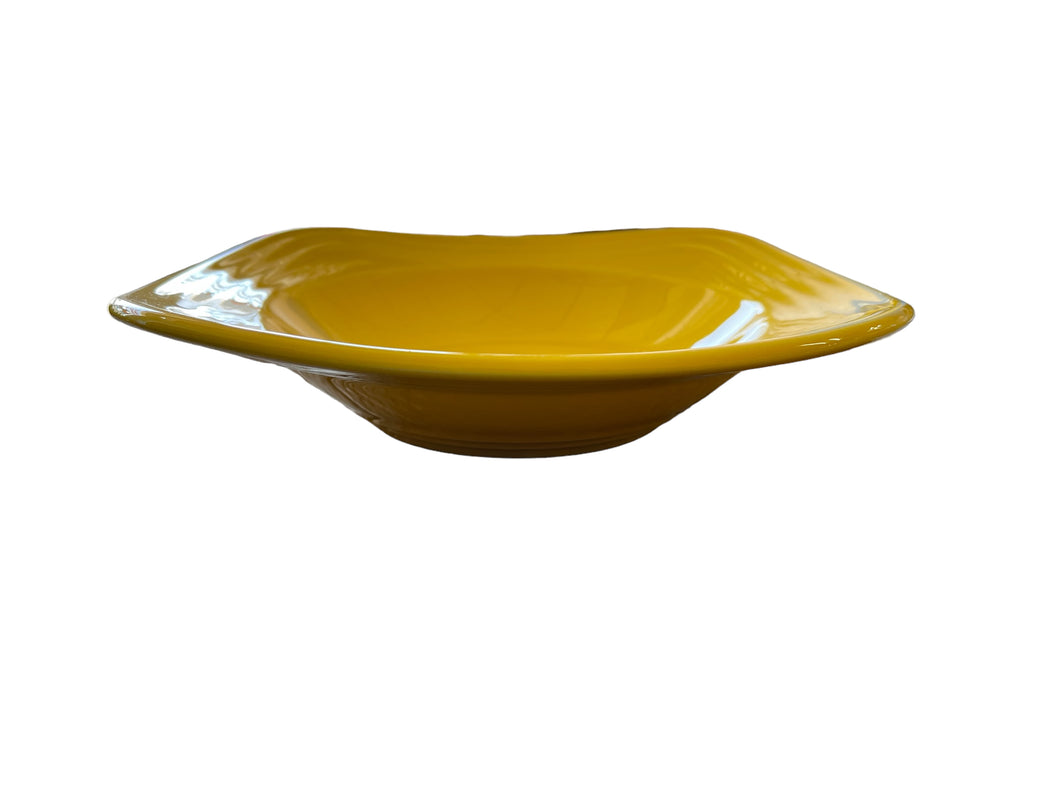 Fiesta Square Pasta  Soup Bowl Daffodil