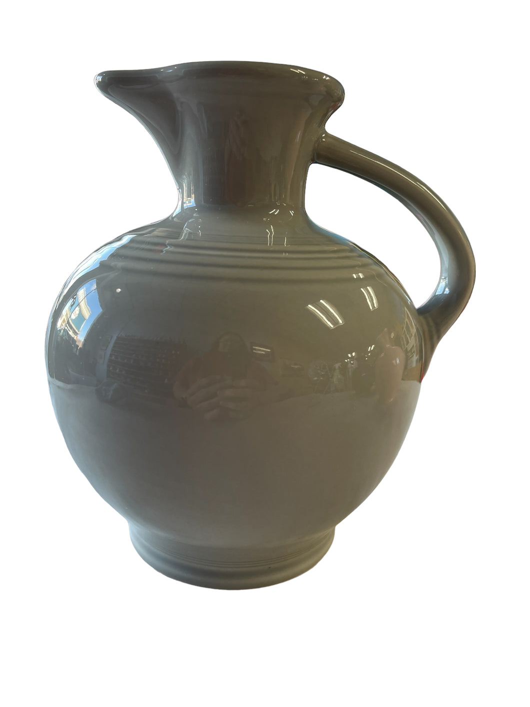 Fiesta Pearl Gray Carafe Retired Color