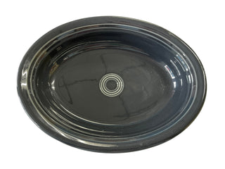 Fiesta Oval Serving Veggie Bowl Slate