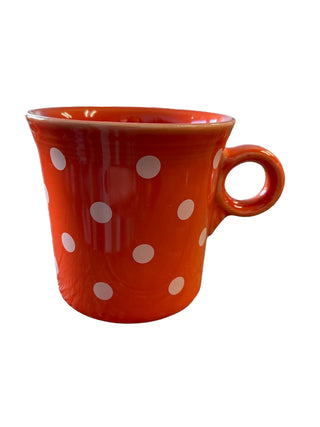 Fiesta HLCCA Exclusive Poppy w/White Dots Mugs