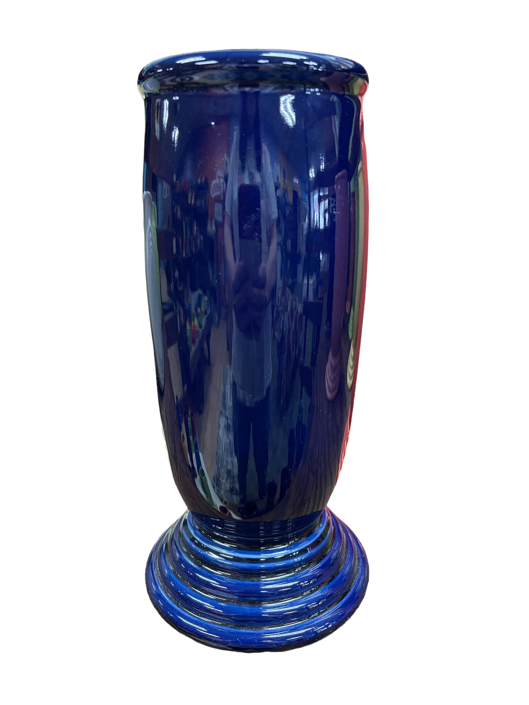 Fiesta Cobalt Millennium lll Vase