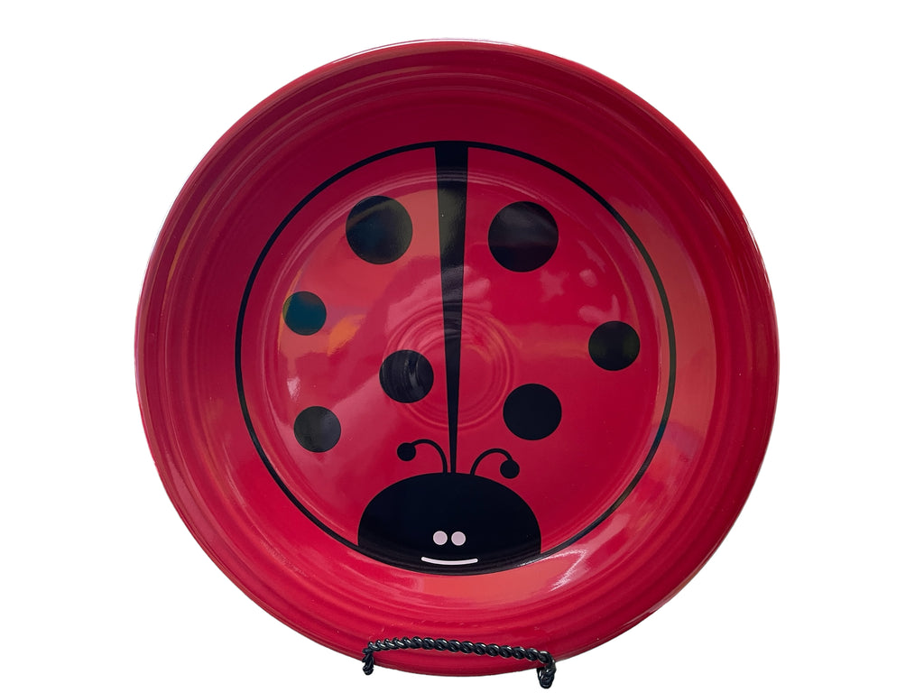Fiesta Scarlet LadyBug Dinner Plate – Keeping It Real collectables