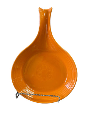 Fiesta Tangerine Skillet Bakeware Retired Shape & Color