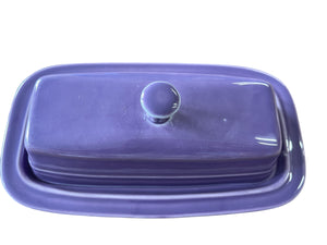 Fiestaware Lilac Butter Dish  Purple