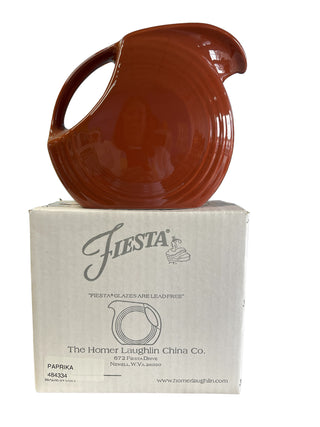 Fiesta Water Pitcher Paprika 1st quailty