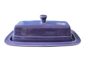 Fiestaware Lilac Butter Dish  Purple