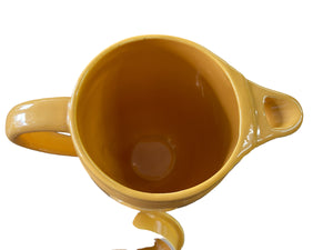 Vintage Fiesta Yellow Coffee Server Pot