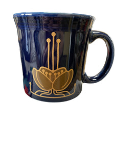Fiesta Charles Hosmer Morse Museum Lotus Java Mug Cobalt NWT