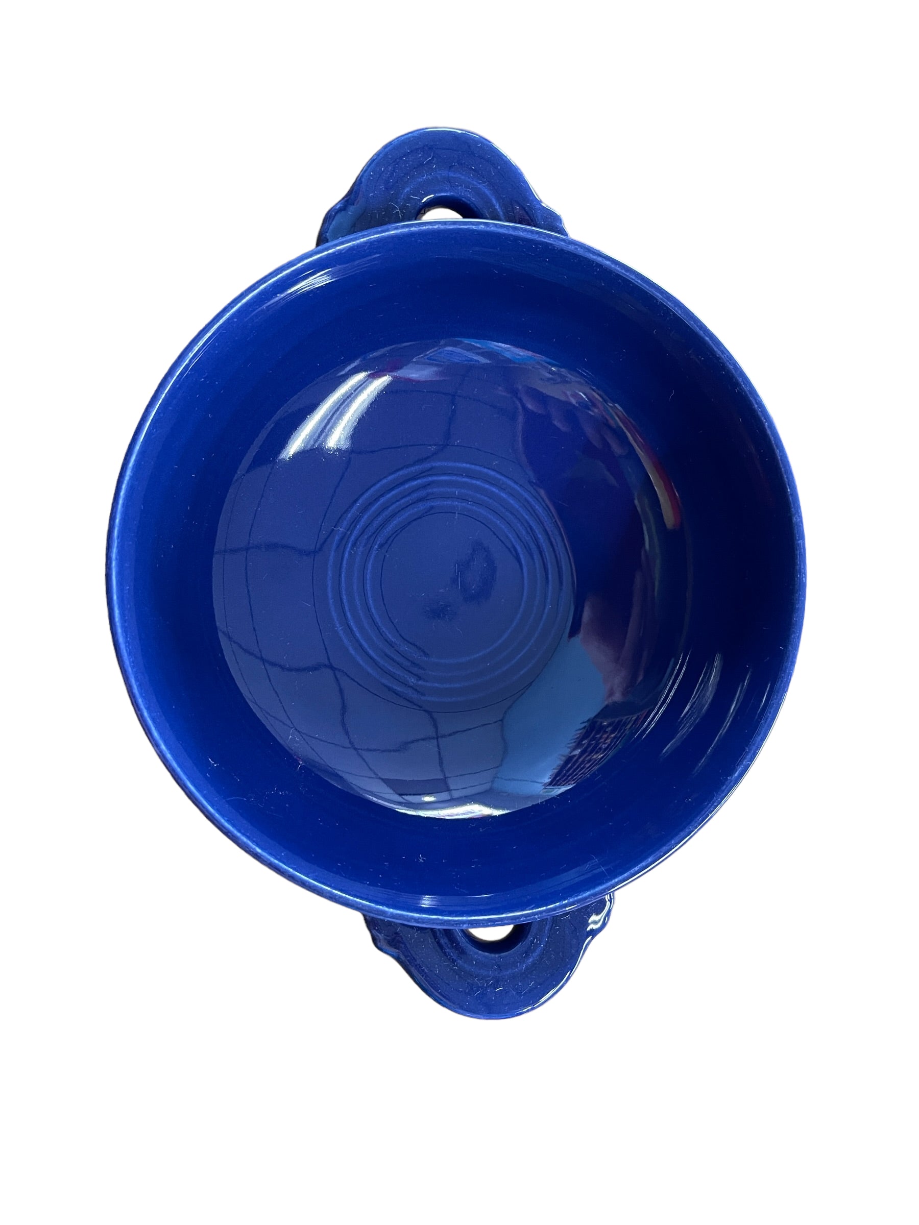 Vintage Fiesta Cobalt Cream Soup Bowl