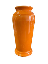 Load image into Gallery viewer, Fiesta Tangerine Monarch Vase Orange Retired
