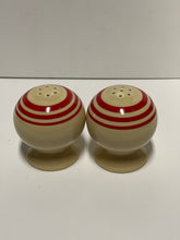 Load image into Gallery viewer, Fiesta HLCCA Red Stripe Bulb Salt &amp; Pepper Set
