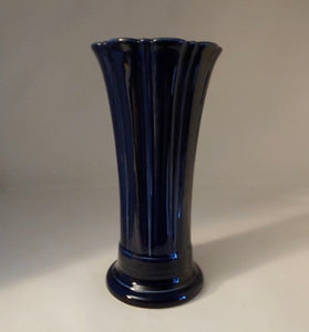 Fiesta Cobalt Post 86 Medium 9-5/8" Vase - Blue