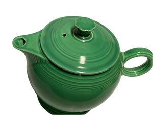 Vintage Fiesta Large Teapot Original Green with Lid