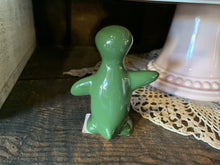 Load image into Gallery viewer, Maverick Animal. Penguin.  Forrest Green. China Specialties
