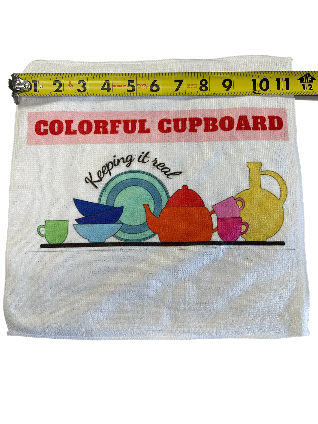Colorful Cupboard Items Towel, Key chain Magnet You get all 3 items