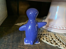 Load image into Gallery viewer, Maverick Animal. Penguin.  Cobalt. China Specialties
