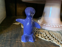 Load image into Gallery viewer, Maverick Animal. Penguin.  Cobalt. China Specialties
