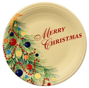 Fiesta Merry Christmas Chop  Plate New