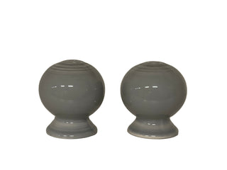 Fiesta Pearl Gray Bulb Salt & Pepper Set Retied Color